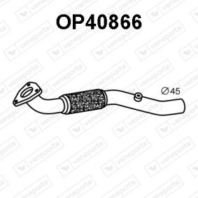 Achetez des Tuyau d'échappement VENEPORTE OP40866 à prix pour 89,17 €