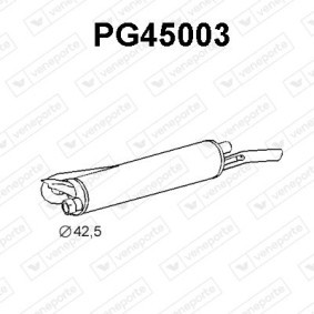 Kjøp Bakre eksospotte av VENEPORTE PG45003 til den lave prisen 1333,51 NOK