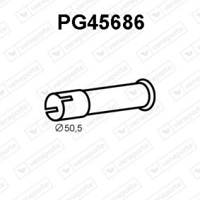 Reparaturrohr, Katalysator PG45686 von VENEPORTE günstig für 11,63 € online kaufen