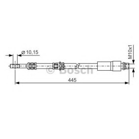 Bremsschlauch 1 987 476 455 von BOSCH günstig für 17,30 € online kaufen
