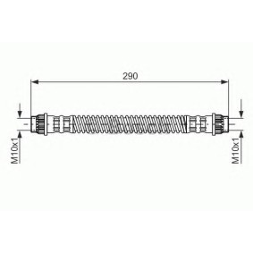 Bremsschlauch 1 987 476 702 von BOSCH günstig für 16,88 € online kaufen