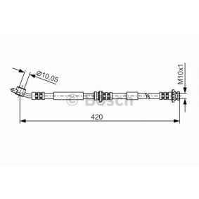 Bremsschlauch 1 987 476 790 von BOSCH günstig für 24,26 € online kaufen