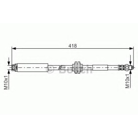 Bremsschlauch für VOLVO von BOSCH