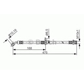 Bremsschlauch 1 987 481 326 von BOSCH günstig für 26,91 € online kaufen