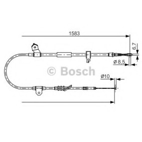 Handbremsseil für TOYOTA von BOSCH