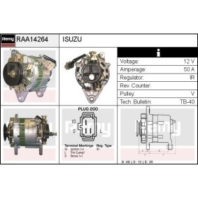 Köp Generator av DELCO REMY RAA14264 till det låga priset 1955,97 kr