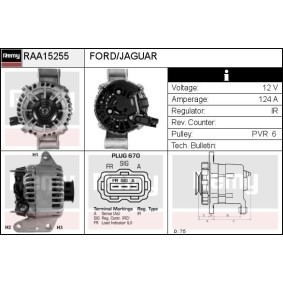 Acquista Alternatore da DELCO REMY RAA15255 a buon mercato per soli 157,33 €