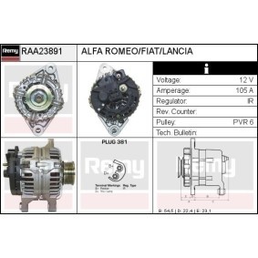 Lichtmaschine RAA23891 von DELCO REMY günstig für 157,75 € online kaufen