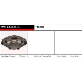 Bremssattel RAB84861 von DELCO REMY günstig für 169,35 € online kaufen