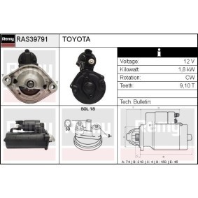 Anlasser RAS39791 von DELCO REMY günstig für 114,85 € online kaufen