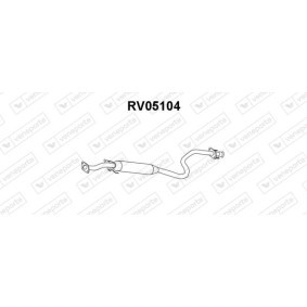 Comprar Silenciador intermedio de VENEPORTE RV05104 a bajo precio de 42,16 €
