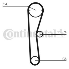 Zahnriemen CT669 von CONTITECH günstig für 12,65 € online kaufen