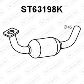 Katalysator ST63198K von VENEPORTE günstig für 224,43 € online kaufen