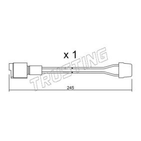 Warnkontakt, Bremsbelagverschleiß SU.072 von TRUSTING günstig für 46,06 € online kaufen