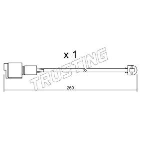 Warnkontakt, Bremsbelagverschleiß SU.074 von TRUSTING günstig für 9,32 € online kaufen