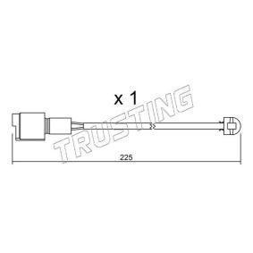 Warnkontakt, Bremsbelagverschleiß SU.075 von TRUSTING günstig für 11,82 € online kaufen