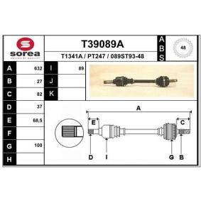 Compre Veio de transmissão da EAI T39089A a um preço baixo por 115,79 €