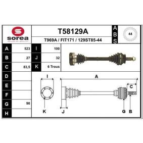 Osta Vetoakseli EAI:llä T58129A edullisesti hintaan 121,16 €
