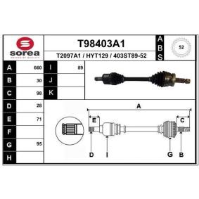 Antriebswelle T98403A1 von EAI günstig für 135,52 € online kaufen
