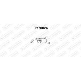 Endschalldämpfer TY70076 von VENEPORTE günstig für 128,15 € online kaufen