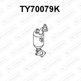 Katalysator TY70079K von VENEPORTE günstig für 386,83 € online kaufen