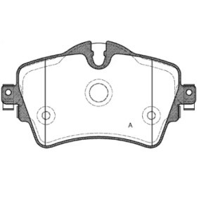 Bremsbeläge V20-3125 von VAICO günstig für 45,28 € online kaufen