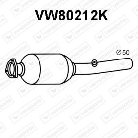 Katalysator VW80212K von VENEPORTE günstig für 271,61 € online kaufen