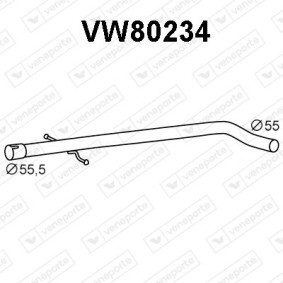 Osta Pakoputki VENEPORTE:llä VW80234 edullisesti hintaan 35,74 €
