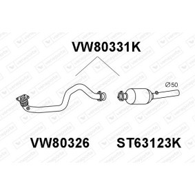 Katalysator für SEAT von VENEPORTE