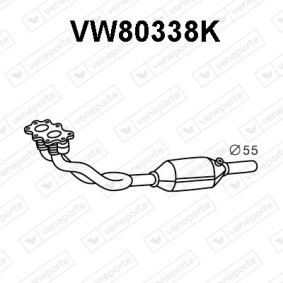 Katalysator VW80338K von VENEPORTE günstig für 326,10 € online kaufen