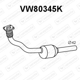 Katalysator VW80345K von VENEPORTE günstig für 227,63 € online kaufen