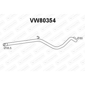 Osta Pakoputki VENEPORTE:llä VW80354 edullisesti hintaan 104,44 €