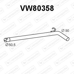 Osta Pakoputki VENEPORTE:llä VW80358 edullisesti hintaan 27,89 €