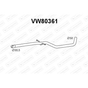 Osta Pakoputki VENEPORTE:llä VW80361 edullisesti hintaan 40,65 €