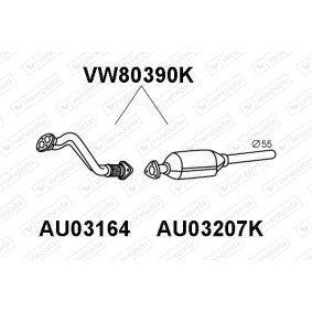 Katalysator für AUDI von VENEPORTE