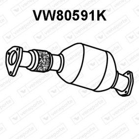 Katalysator VW80591K von VENEPORTE günstig für 238,04 € online kaufen