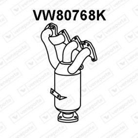 Katalysator VW80768K von VENEPORTE günstig für 331,44 € online kaufen