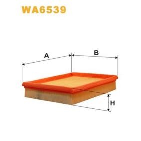 Kjøp Luftfilter av WIX FILTERS WA6539 til den lave prisen 123,39 NOK