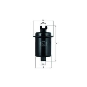 Kraftstofffilter für HYUNDAI von MAHLE ORIGINAL