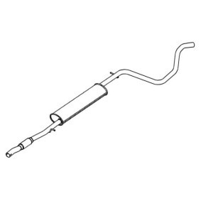 Achetez des Silencieux intermédiaire de chez VEGAZ en ligne pour Fiorino III Van / Break (225) à prix modérés