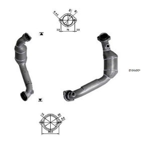 Katalysator für MERCEDES-BENZ von VEGAZ
