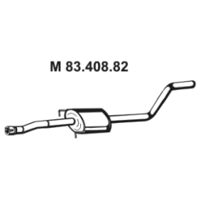 Mittelschalldämpfer 83.408.82 von EBERSPÄCHER günstig für 188,37 € online kaufen