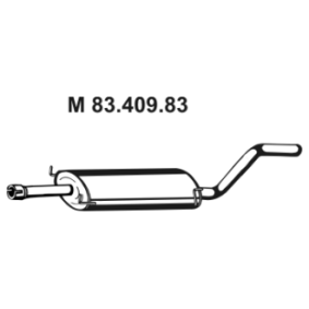 Mittelschalldämpfer 83.409.83 von EBERSPÄCHER günstig für 170,09 € online kaufen