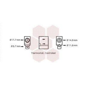 Compre Válvula de expansão, ar condicionado da VAN WEZEL 09001221 a um preço baixo por 32,97 €