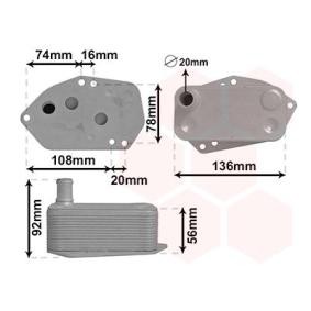 Ölkühler 02013701 von VAN WEZEL günstig für 95,07 € online kaufen