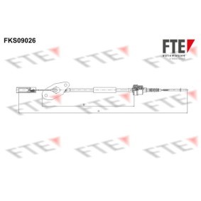 Kupplungsseil für LANCIA von FTE