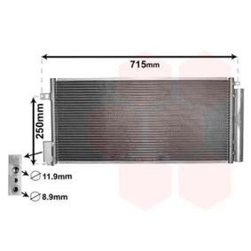 Comprar Condensador, aire acondicionado de VAN WEZEL 17005310 a bajo precio de 72,88 €