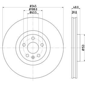 Acquista Disco freno da MINTEX MDC2788C a buon mercato per soli 90,38 €