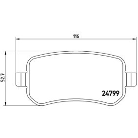 Bremsbeläge 363700424080 von MAGNETI MARELLI günstig für 63,37 € online kaufen