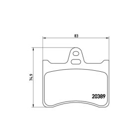 Bremsbeläge 363700461019 von MAGNETI MARELLI günstig für 48,86 € online kaufen